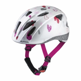 Helm Alpina Junior Ximo White Hearts Gloss