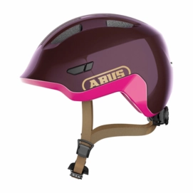 Helm Abus Kids Smiley 3.0 ACE LED Royal Purple