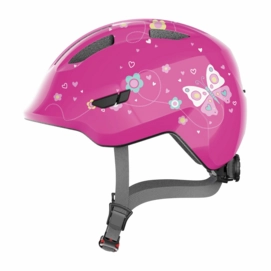 Helm Abus Kids Smiley 3.0 Pink Butterfly