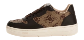 Baskets Guess Homme Ancona 4G Beige Brown-Taille 41