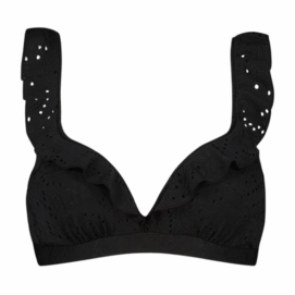 Bikinitop Beachlife Women 125 Black Embroid
