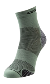 Chaussettes Odlo Unisex Quarter Ceramicool Run Loden Frost