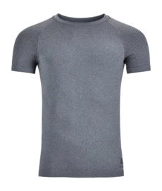 Unterhemd Odlo Crew Neck S/S Performance Light Eco Men Grey Melange