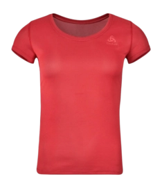 T-Shirt Odlo Femme Crew Neck S/S Active F-Dry Light American Beauty