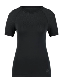 Unterhemd Odlo Crew Neck S/S Performance Light Eco Women Black