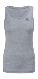 Unterhemd Odlo Crew Neck Singlet Natural Perform Women Grey Melange