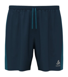 Sports Shorts Odlo Men Short Essential 6 Inch Blue Wing Teal Saxony Blue