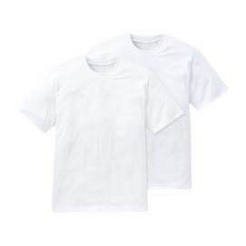 T-Shirt Schiesser Men 008150 White (set van 2)-XL