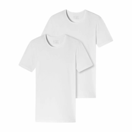 T-Shirt Schiesser Men 174997 White (set van 2)-L