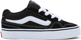 Vans Youth Caldrone Suede Mesh Black White