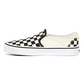 Vans Women Asher Checker Board Black White