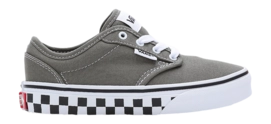 Vans Youth Atwood Checker Sidewall Green White