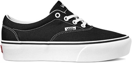 Baskets Vans Femme Doheny Plateforme Canvas Black White