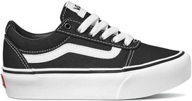Sneaker Vans Missy Ward Platform Canvas Kinder Black White