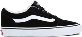 Vans Women Ward Suede Sherpa Black White