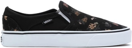 Baskets Vans Femme Asher Garden Floral Black White