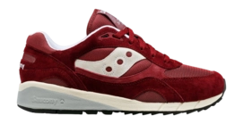 Baskets Saucony Homme Shadow 6000 Burgundy-Taille 40