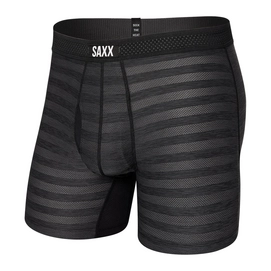 Boxershorts Saxx Droptemp Cooling Mesh Herren Black Heather