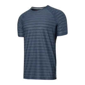 T-shirt Saxx Men Droptemp Cooling Mesh Crew Dark Denim Heather