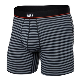 Boxer Saxx Homme Non-Stop Stretch Cotton Hiker Stripe-Grey-S
