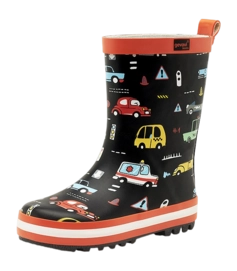 Gummistiefel Gevavi Traffic Kinder Schwarz