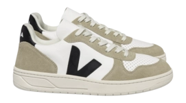 Sneaker Veja V10 Men Extra White Black Sahara-Schuhgröße 44