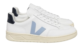 Sneaker Veja V12 Women Extra White Steel Nautico-Schuhgröße 37