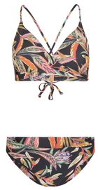 Bikini O'Neill Femme Baay Maoi Black Topical Flower