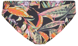 Bas de Bikini O'Neill Women Maoi Black Tropical Flower