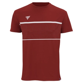 Tennisshirt Tecnifibre Men Team Tech Cardinal