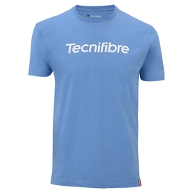 Tennisshirt Tecnifibre Boys Team Junior Cotton Azur