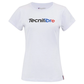 Tennisshirt Tecnifibre Women Club White