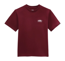 T-Shirt Vans Boys Essential Burgundy