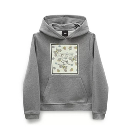 Trui Vans Girls Butterfly Floral Grey Heather