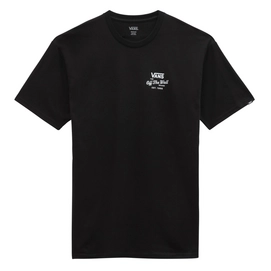 T-Shirt Vans Men Worked Black