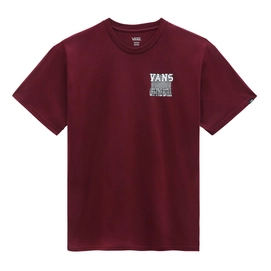 T-Shirt Vans Homme Reaper Mind Burgundy