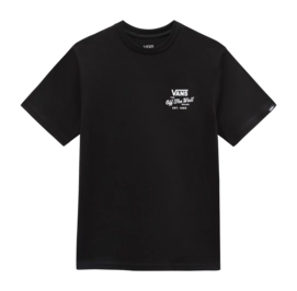 T-Shirt Vans Boys Worked Black