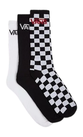 Sok Vans Women Classic Crew Black White