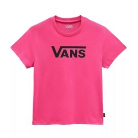 T-Shirt Vans Girls Flyng V Crew Magenta