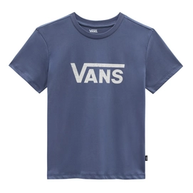 T-Shirt Vans Women Drop V Vintage Indigo White