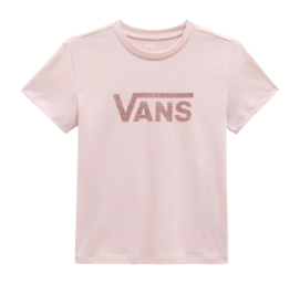 T-Shirt Vans Femme Drop V Sepia Rose