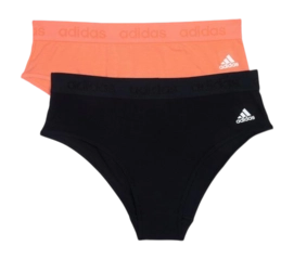 Ondergoed Adidas Women Bikini Assorted 6 (2 Pack)