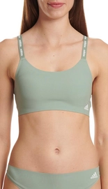 Sport BH Adidas Women Scoop Lounge Bra Olive Green