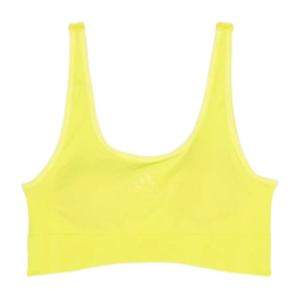 Brassière Adidas Women Scoop Lounge Bra Lemon
