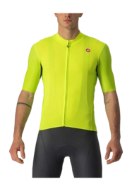 Fietsshirt Castelli Mens Endurance Elite Jersey Electric Lime