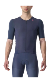 Maillot de Vélo Castelli Men Premio Black Jersey Belgian Blue