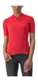 Maillot de Vélo Castelli Womens Anima 4 Jersey Hibiscus
