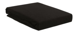 Drap-Housse Beddinghouse Black (Jersey)-70/80/90 x 200/210 cm