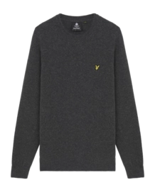 Pull Lyle & Scott Homme Blend Jumper Gunmetal Marl-S