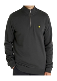 Pull Lyle & Scott Homme Quarter Zip Gunmetal
